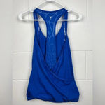 Old Navy Beautiful Electric Blue Athletic Tank Top by Size XS Photo 4