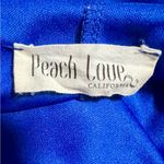 Peach Love California Women’s  Royal Blue Mini/Slip Dress Sz Medium Photo 3