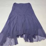 Polo Ralph Lauren Amla Midi Skirt Size 8 Purple Photo 4