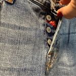 Lucky Brand  Y2K Button‎ Fly Rockette Rider Bootcut Jean Embroidered Mid Rise 28 Photo 4
