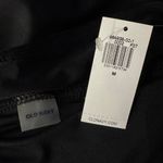 Old Navy  Medium Swim Skirt Skort Stretch Slit Attached Briefs Quick-Dry Black Photo 3