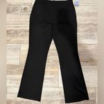 Vera Wang Simply Vera  Black Straight Leg Trousers Photo 3