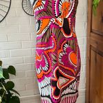 David Meister Printed Mini Slip Dress Size 8 EUC Photo 4