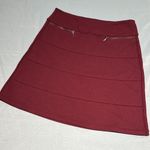 Athleta NWOT  Strata Ponte Knit Black A-line Skirt D40 Photo 1