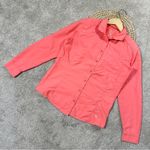 Mountain Hardwear  Canyon Long Sleeve Button Down Shirt Roll Up Sleeve Orange 8 Photo 2