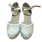 Anthropologie Paseart Espadrilles Wedge Sandals Women’s Size 39 Shoes Photo 0