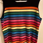 Vintage‎ World Republic Clothing Co. L Silk Blend Striped Knit Top EUC Purple Size L Photo 0