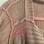 By Together Blush all washed out Knit asymmetrical cardigan Photo 2