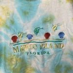 Anvil  Custom Tie Dye Marco Island Florida T-Shirt Photo 3