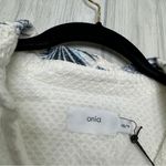 ONIA NWT  Gia Romper Cover-Up Tropical Palm Leaves Print Cotton size XS NEW Photo 10