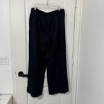 Reformation Olina Black Linen Pants Size M Size M Photo 4
