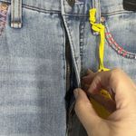 Circus NY Sam Edelman Size 26 Denim Jean Maxi Skirt Blue Calliope Back Slit NEW Photo 3