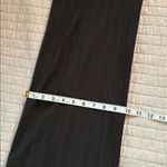 Banana Republic  Martin fit vtg Y2K dark gray pin striped wide trousers pants 10​ Photo 12