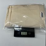 Anthropologie Mare Mare x  Chino Pant Women L Light Sand Curved Hem Pleated Front Photo 15