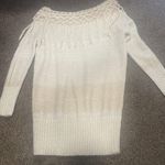 Free People Cream Colored Sweater Dress Photo 1