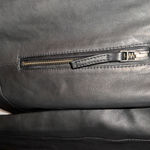 Sleek Black Leather Jacket for Women Size XL Photo 3