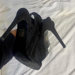 Boutique mesh ankle heels Black Size 6 Photo 3