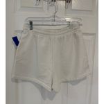 ZARA Beverly Blvd Sweat Shorts Drawstring Waist Casual Comfy L Photo 3