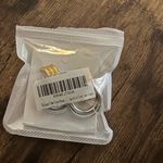 Chunky Gold/Silver Earrings Gold Photo 1