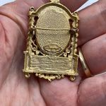 Vintage Danecraft “twas the night before “ brooch Gold Photo 3