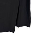 CAbi Side Zip Asymmetrical Pencil Skirt Black Size 4 Photo 2