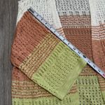 Maurice's Women Ombre Stripe Open Knit Long Cardigan Sweater 1/2 Sleeve M Block Photo 8