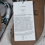 The Drop Samantha Snake Print Lace Up Flat Sandals Teal Size 9.5 Blue Photo 2