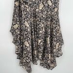 ASTR  the Label Women Black Ivory Santorini Floral One Shoulder Midi Dress Size M Photo 8