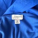 J.Crew ‎ Bow Strap Knot Mich Grotto Blue Midi Dress Size Medium Photo 2