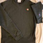 Champion Plain Black  Crewneck Photo 0