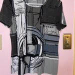 Y2K Graphic Tshirt Gray Size M Photo 2