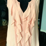 White House | Black Market Beautiful dressy blouse with ruffles 🌷🌷🌷 Photo 0