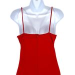 The Vintage Shop Red Plunge Cutout Bodycon Mini Dress Size Small Photo 5
