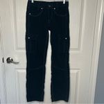 Kuhl Black Cargo Pants Sz 2 Roll Up Legs Snap Pockets Outdoor Hiking Adventure Photo 13
