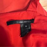 Jay Godfrey Red Drebin Sheath Dress size 4 Mini Notch Sweetheart Neckline Photo 10