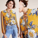 Anthropologie  Bl-nk London Breton Peasant Top Size Medium Photo 11