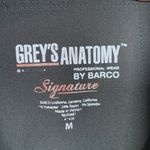 Barco Grey’s Anatomy Scrub Pants Size Medium GUC #4542 Black Photo 4