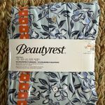 Beautyrest 2pc Medium Short Sleeve Notch Collar & Short Pajama Set Blue Photo 2