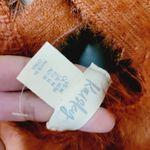 Kaisely Kaisley rust vneck caged sweater size medium Photo 5