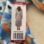 Joie  womens size XL Printed floral maxi dress tiered cute casual modest fall wed Photo 7