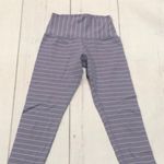 Glyder  purple  blue striped leggings Photo 0