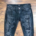 AGOLDE  • Chloe Jeans low rise boyfriend slim Liverpool black distressed ripped Photo 2