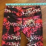 Noli Yoga Red Leopard Print Leggings Photo 2