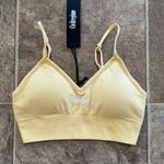 Civil Regime Pastel Yellow Kelly Seamless Bra Size Small Photo 2