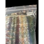 Steve Madden Reversible Wrap Shawl Scarf Green Plaid & Leopard Fringe 82x21’ NWT Photo 11