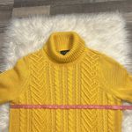 Lands' End Lands’ End Drifter cotton cable turtleneck sweater L Photo 4