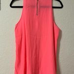 Elizabeth and James  Neon Pink Sleeveless Top Size Medium Photo 8