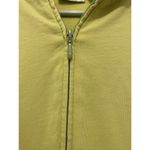 Woman's Neon Green Zip up 3/4 Sleeve‎ with Pockets Size 1X Photo 1