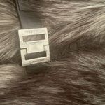 Calvin Klein  Faux Fur Sweater Vest buckle closure size XL Photo 10