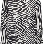 TOVE Stevie Oversized Zebra Photo 0